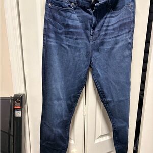 Good American Dark Blue Ankle Jeans